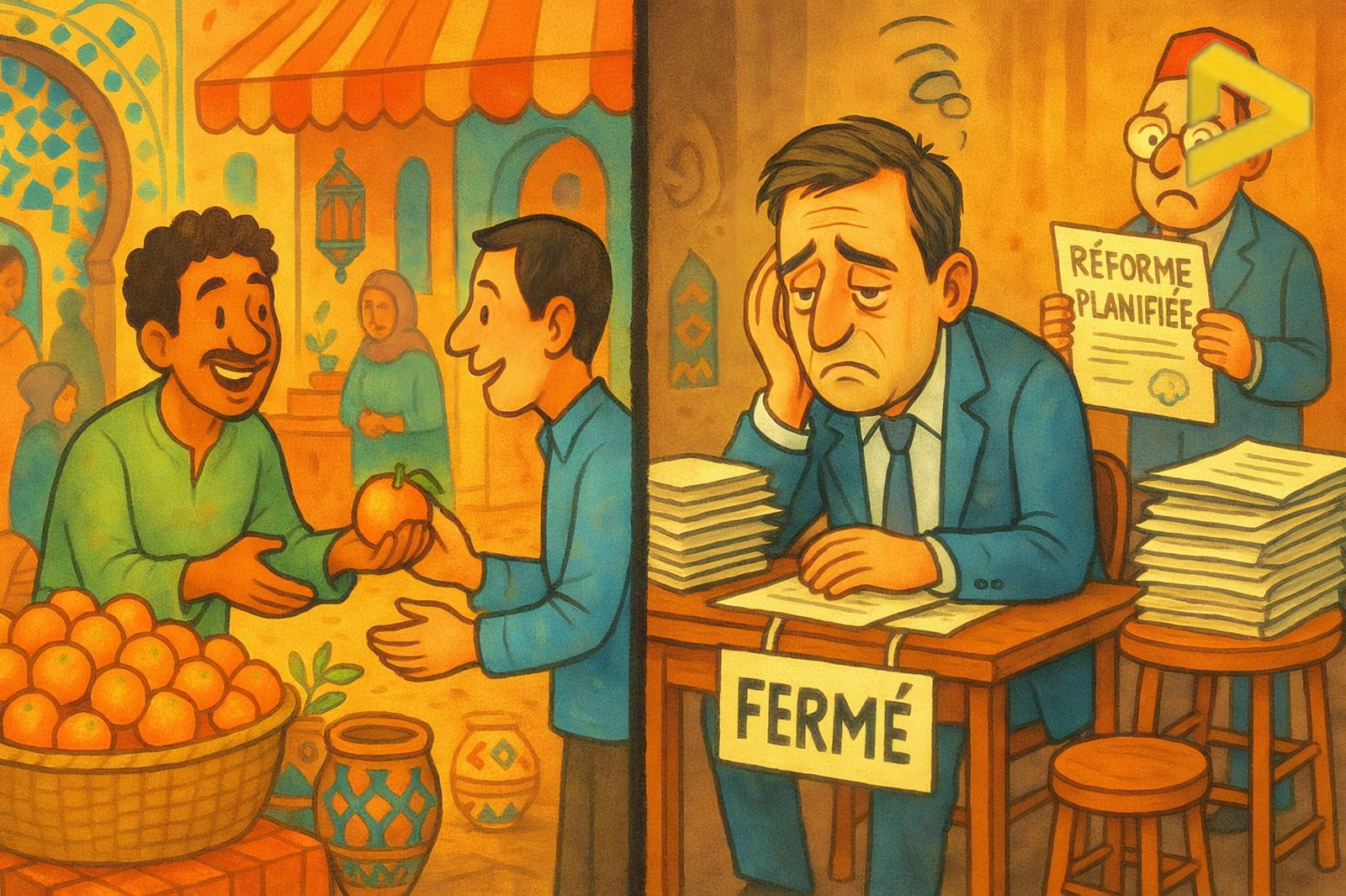 You are currently viewing Le secteur informel : parasite ou pilier de l’économie marocaine ? (Spoiler : les deux)