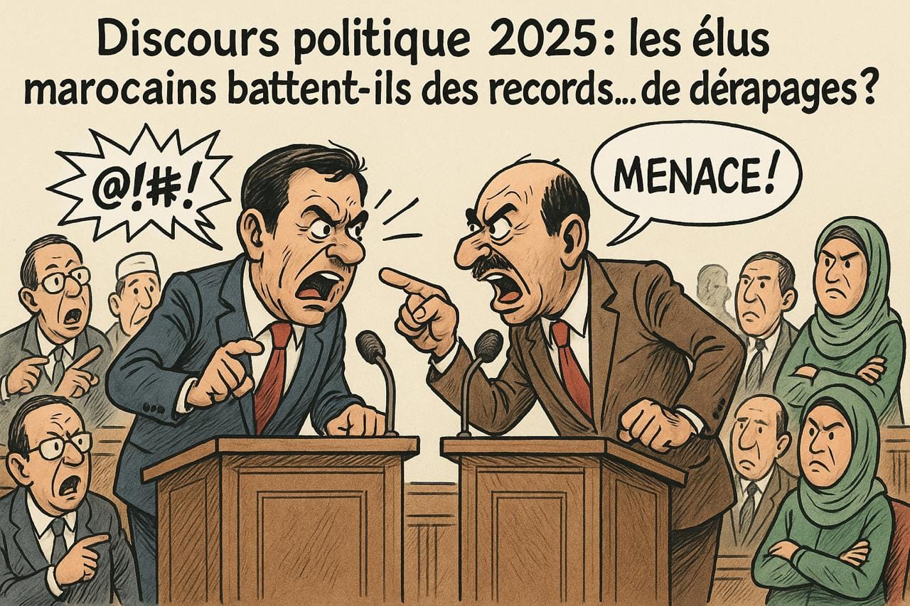 You are currently viewing Discours politique 2025 : les élus marocains battent-ils des records… de dérapages ?