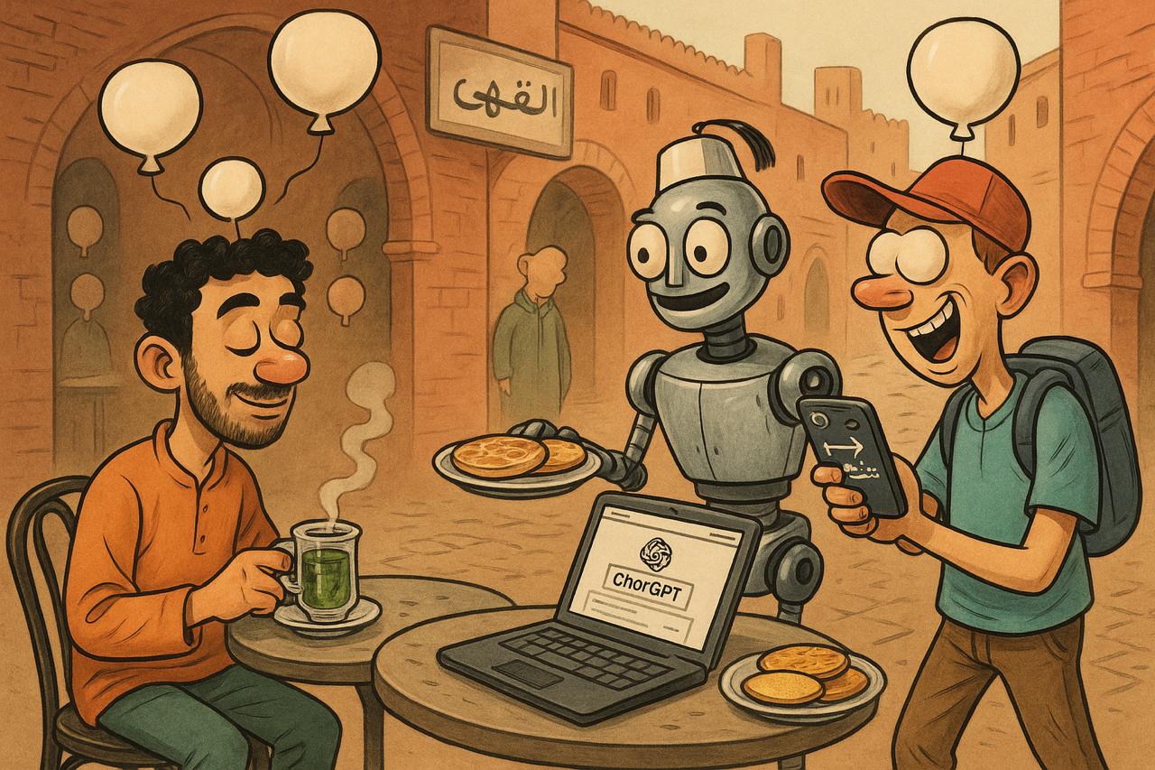 You are currently viewing « L’IA nous rend-elle bêtes… ou juste assez paresseux pour le devenir ? »Sous-titre : Quand ChatGPT écrit nos pensées et Google Maps devine nos trajets, que reste-t-il de nos neurones ?