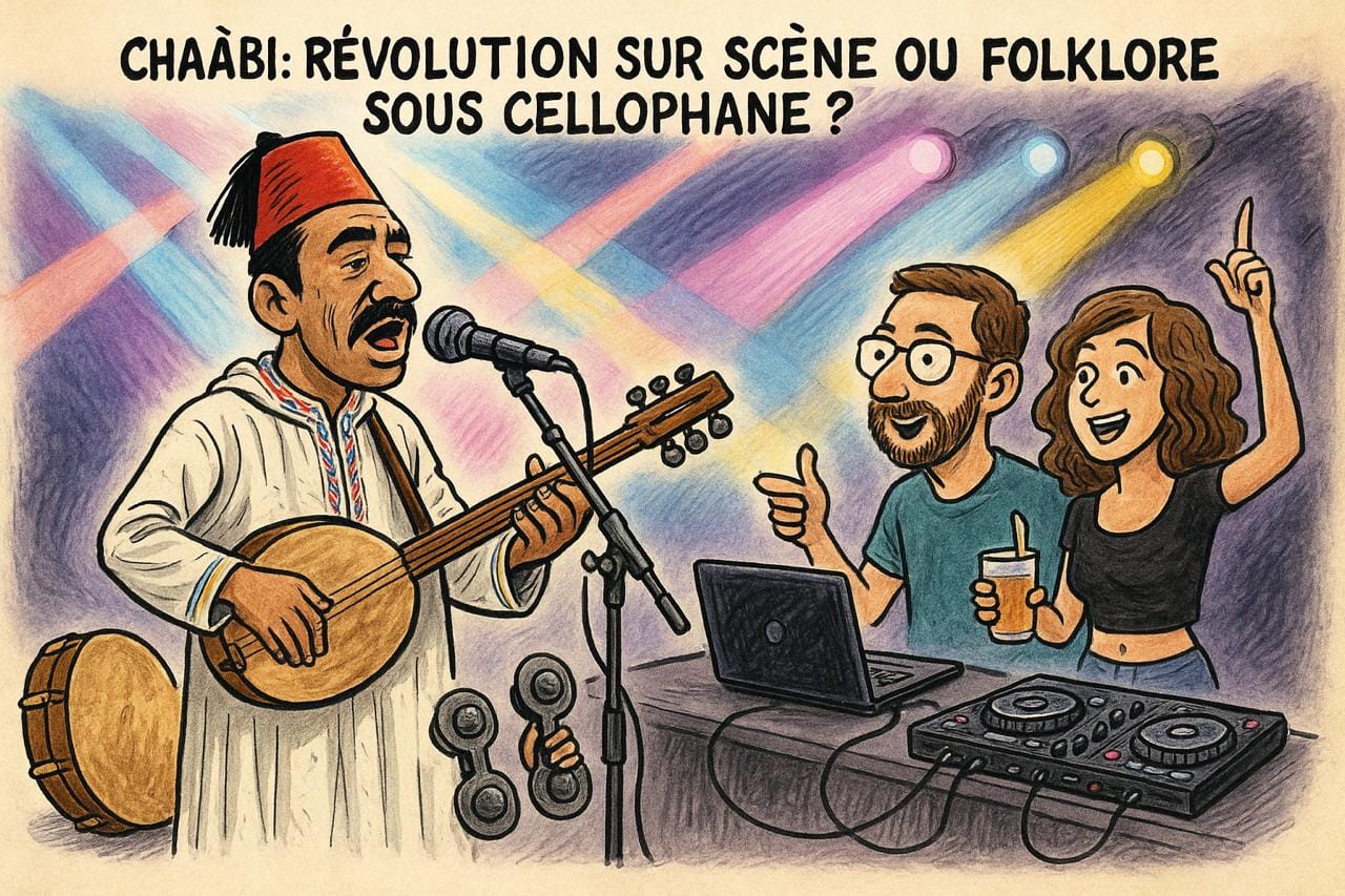 You are currently viewing Chaâbi : révolution sur scène ou folklore sous cellophane ?