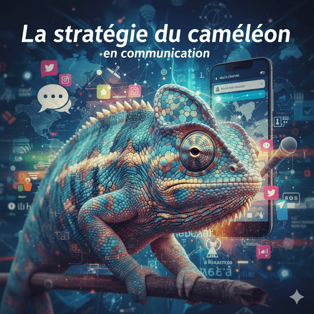 You are currently viewing La stratégie du caméléon en communication : s’adapter sans perdre son authenticité