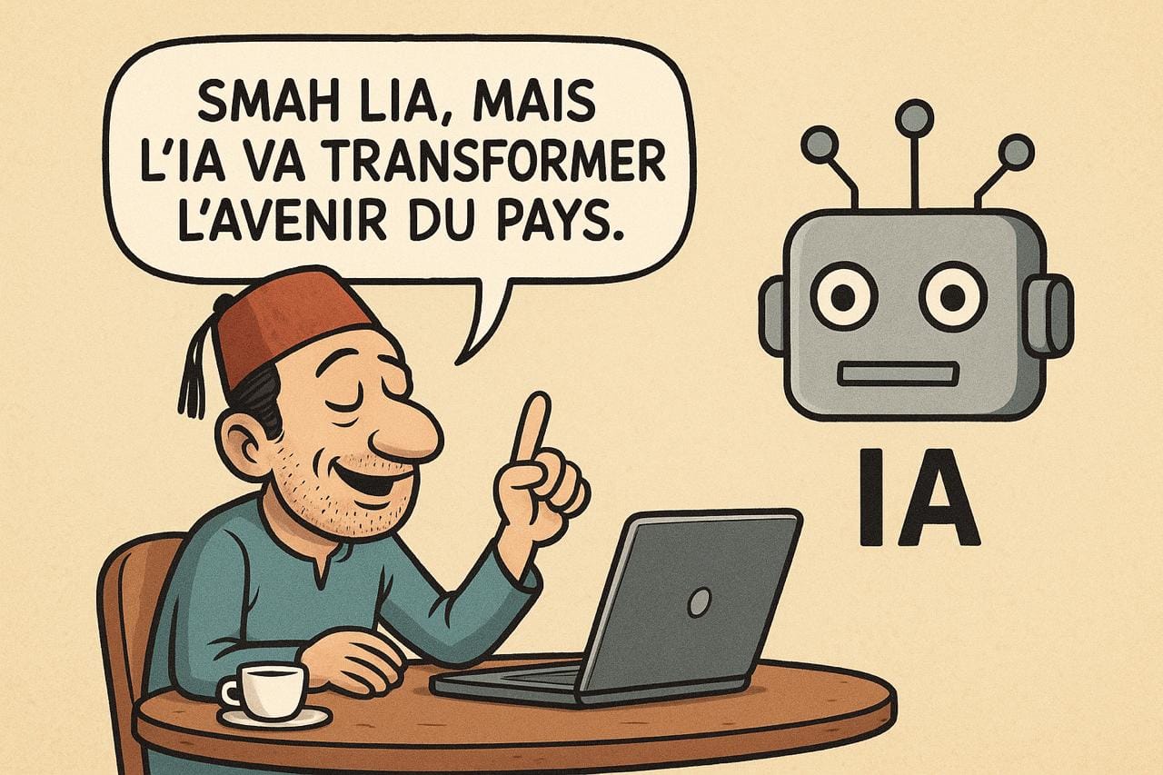 You are currently viewing Le Maroc, ce pays où parler d’IA suffit à prouver qu’on a un cerveau.