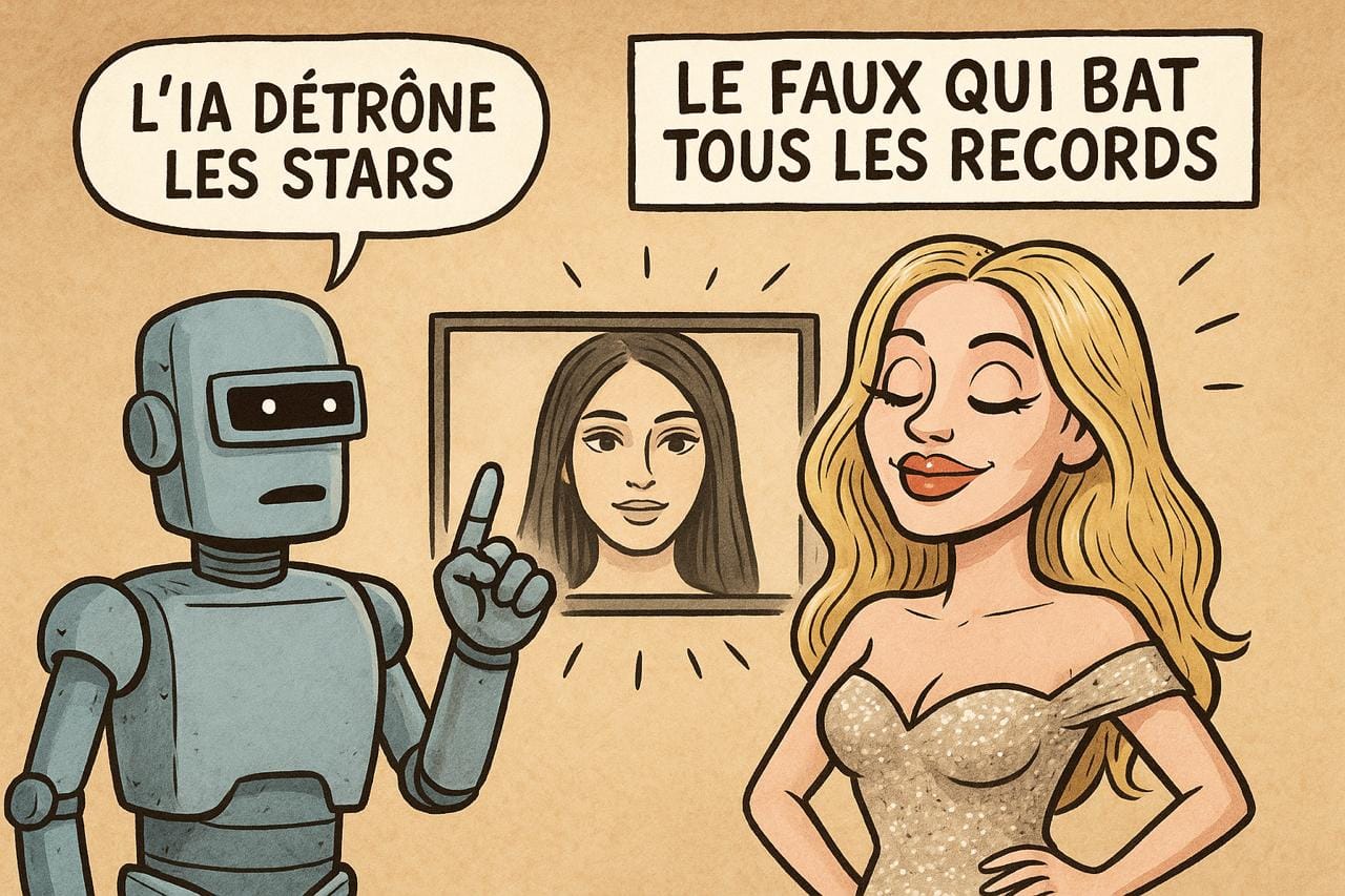 You are currently viewing L’IA détrône les stars : le faux qui bat tous les records