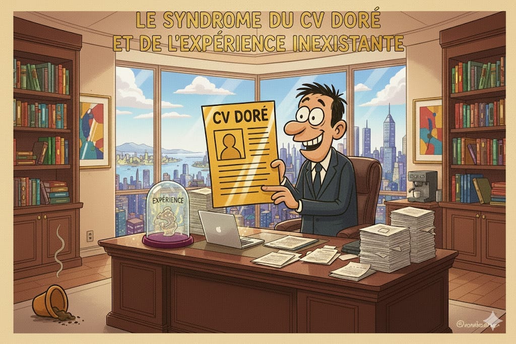 You are currently viewing Le syndrome du CV doré et de l’expérience invisible
