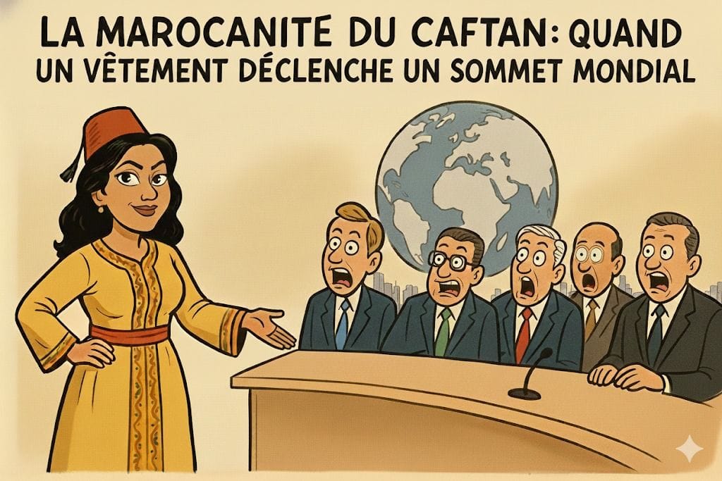 You are currently viewing La marocanité du caftan : quand un vêtement déclenche un débat mondial