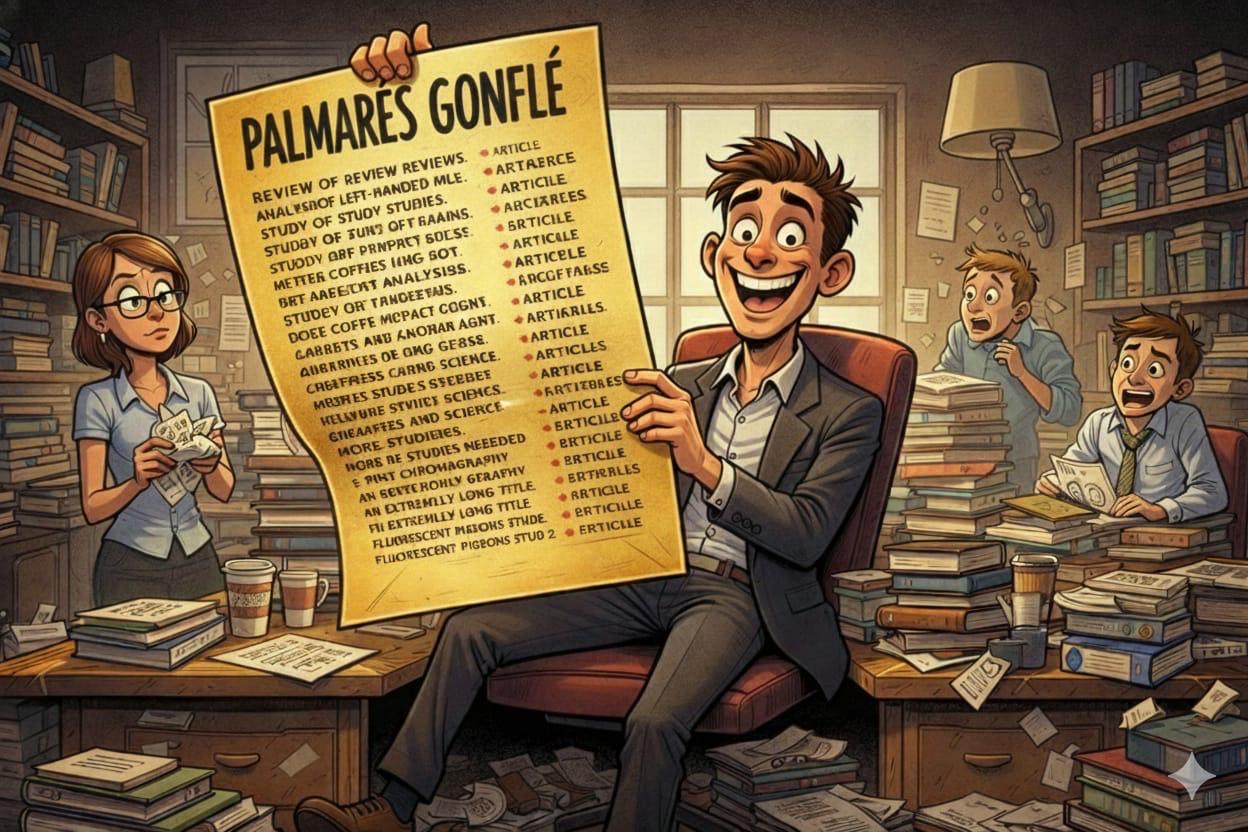 You are currently viewing Jeunes chercheurs et palmarès gonflé : quand la course aux publications tourne au grand cirque