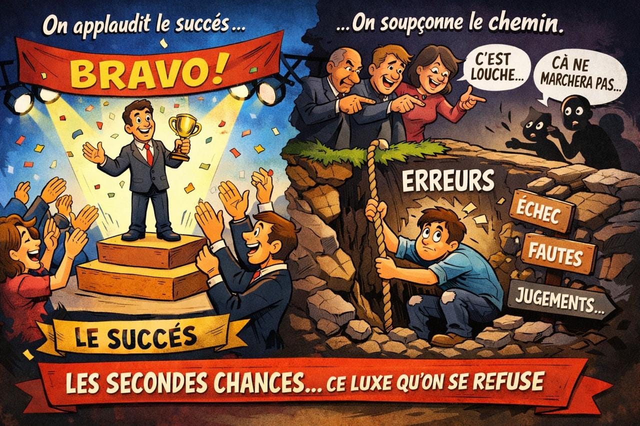 You are currently viewing Les secondes chances, ce luxe qu’on se refuse