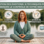 Gestion des émotions : 6 techniques pour reprendre le contrôle de votre bien-être