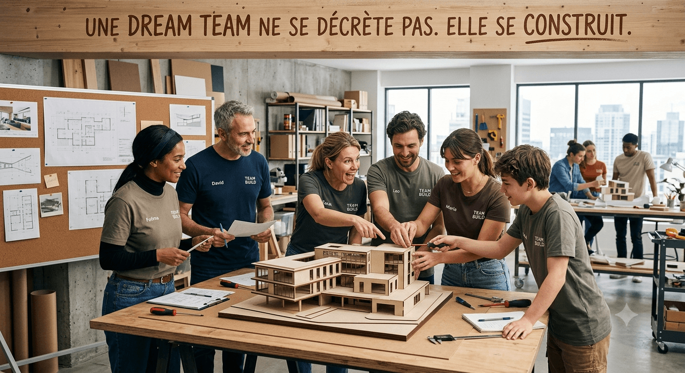 You are currently viewing Une Dream Team ne se décrète pas. Elle se construit.