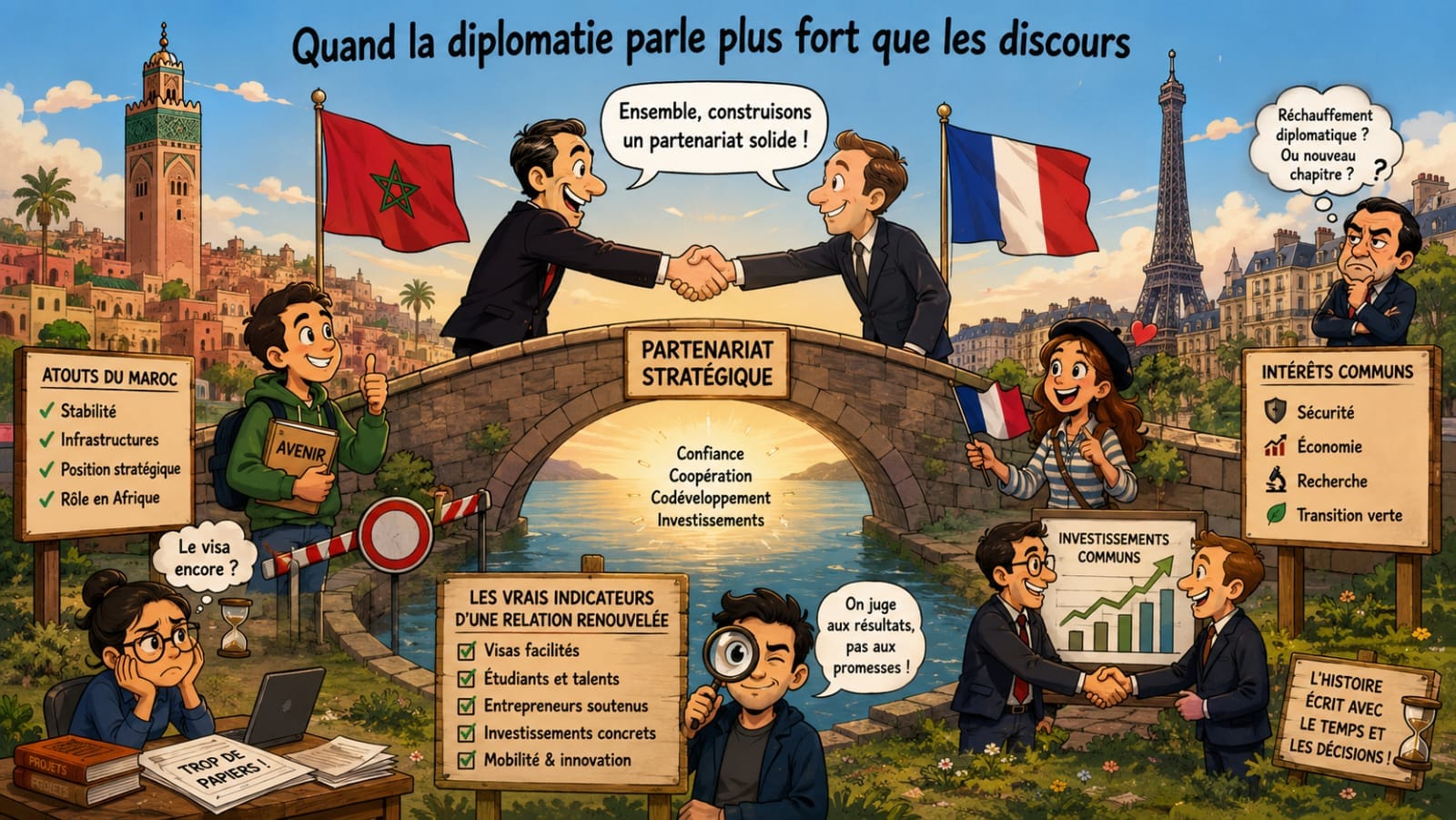 You are currently viewing Quand la diplomatie parle plus fort que les discours